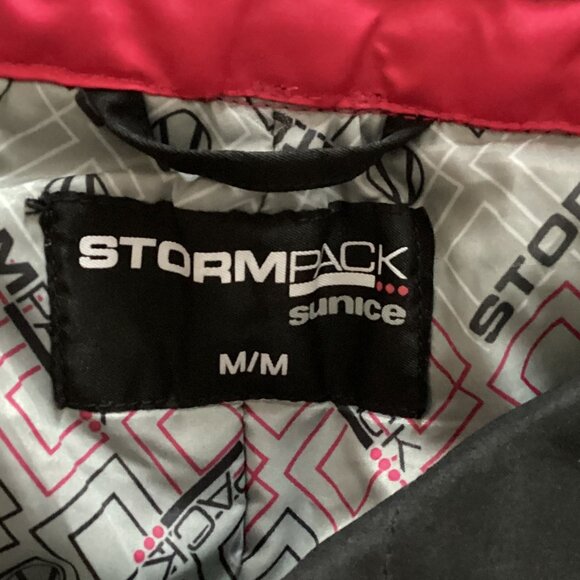 Sunice Stormpack Black Insulated Ski Pants Water Resistant with Gaiters Size M - Picture 12 of 14